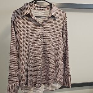 Abercrombie & Fitch Brown Patterned Shirt